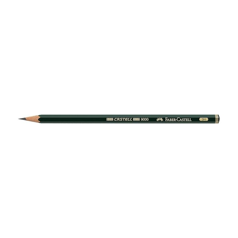 Crayon graphite 3H 9000 Faber Castell 119013