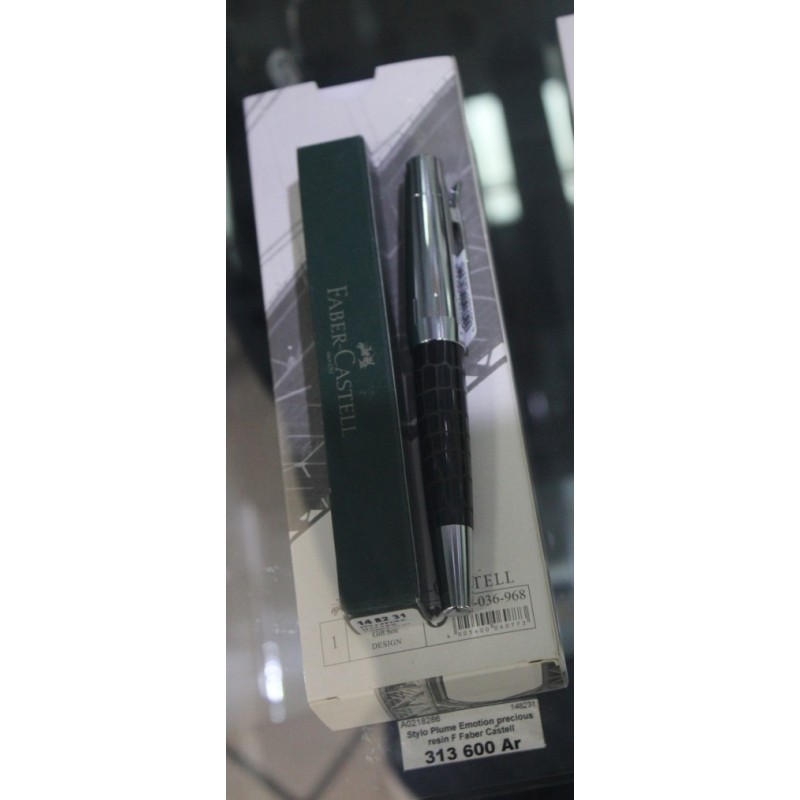 Stylo plume Emotion precious résine F Faber Castell