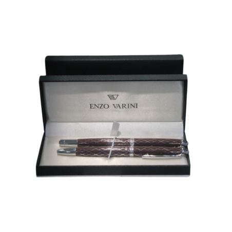 Parure plume+bille Arlecchino ENZO VARINI