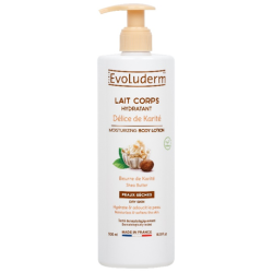 Lait corps délice karité 500ml 17312 EVOLUDERM