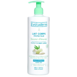 Lait corps douceur amande 500ml 17304 EVOLUDERM