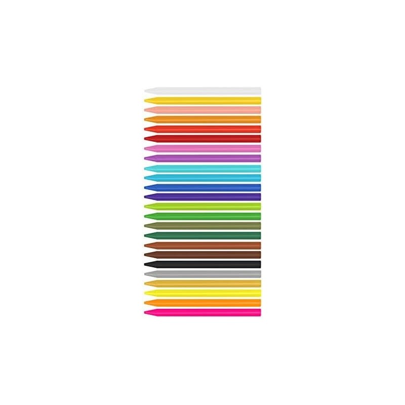Crayon de couleur plastipastel 24 couleurs Milan