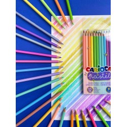 Crayon de couleur Bicolor 18cm et 24cl CARIOCA