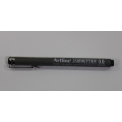 Feutre drawing system 0,6 mm noir ARTLINE