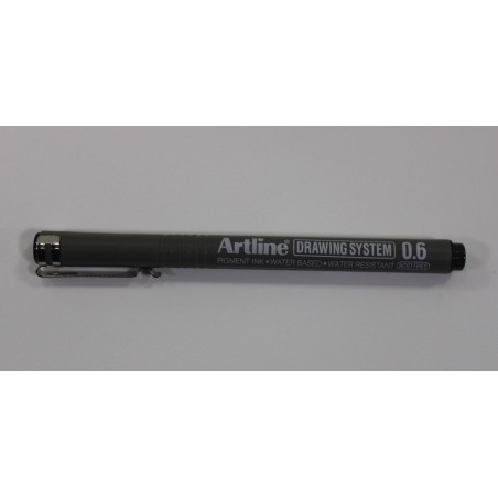 Feutre drawing system 0,6 mm noir ARTLINE