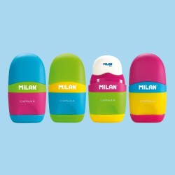 Taille crayon avec gomme Mix Milan