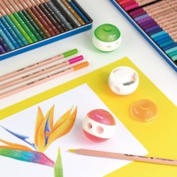 Taille crayon 2 usages ss blister Sphère Milan