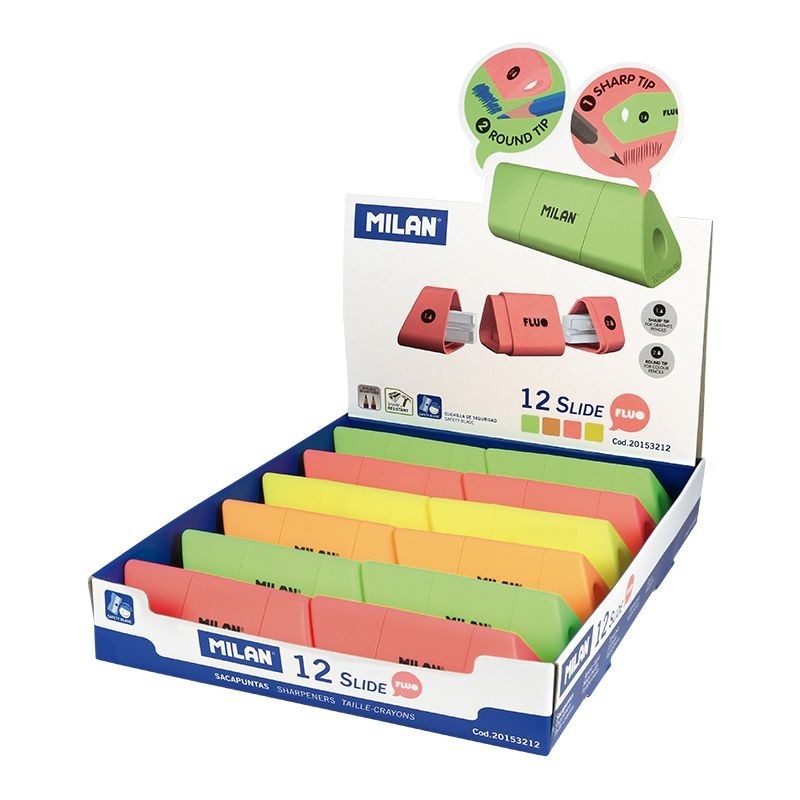 Taille crayon 2 trous Slide Milan