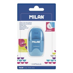 Taille crayon+gomme Capsule ss blister MILAN