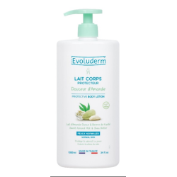Lait corps douceur amande 1000ml EVOLUDERM