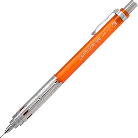 Porte Mine 0.3mm Orange Pentel