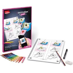 Set de coloriage ANIMAKER FLASH - POETIC 907065 CREATIVE MAPED