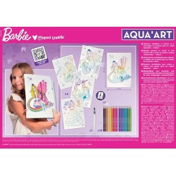 AQUA ART - LICENCE BARBIE 907073 CREATIVE MAPED