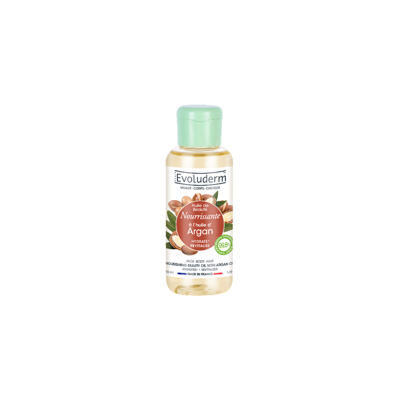 Huile de beauté Argan 100ml EVOLUDERM