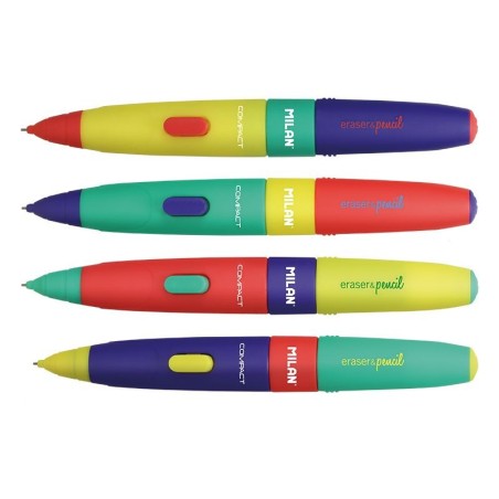 Porte mine 0.7 mm 2B COMPACT  MIX+recharge gomme ss blister MILAN