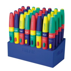 Porte mine 0.7 mm 2B COMPACT  MIX+recharge gomme ss blister MILAN