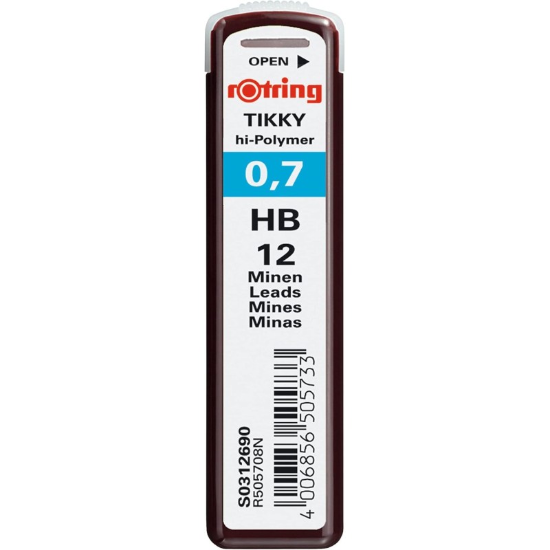 Mines 0.7 étui de 12 Rotring