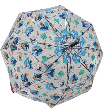Parapluie transparent KIDS DRAGON GABOL