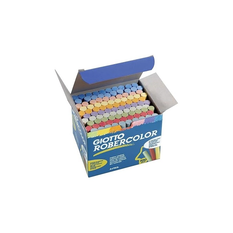 Craie bte de 100 Couleur Robercolor