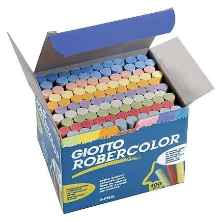 Craie bte de 100 Couleur Robercolor