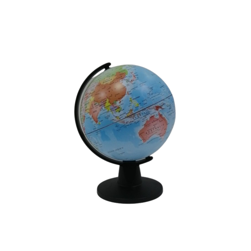 Globe terrestre D16 cartographie politique WONDAY