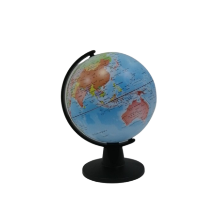 Globe terrestre D16 cartographie politique WONDAY