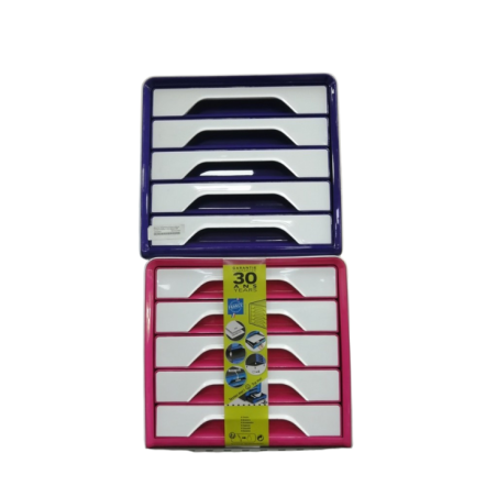 Bloc de rangement 5 tiroirs Blanc attribut couleur 7-111 Gloss CEP