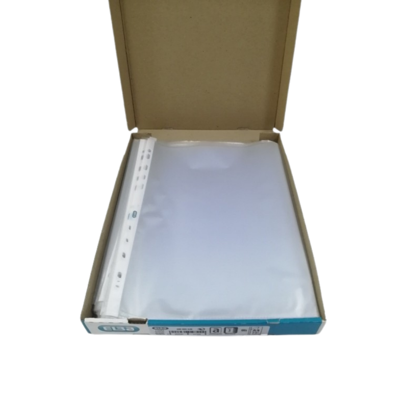 Pochette plastique perforées 100 (pqt de 10) NONAME ELBA