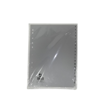Intercalaire A4 alphabétiques plastique Q-CONNECT