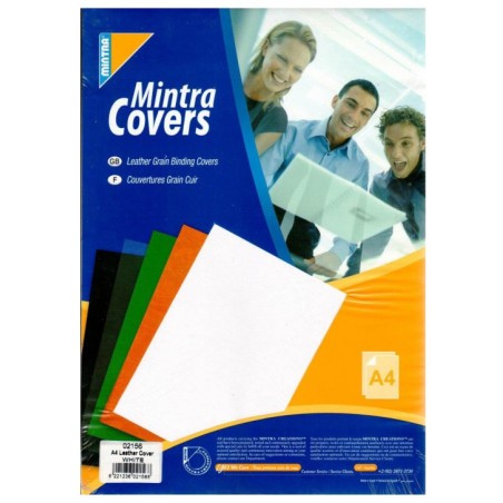 Couverture grain cuir pqt de 100 MINTRA
