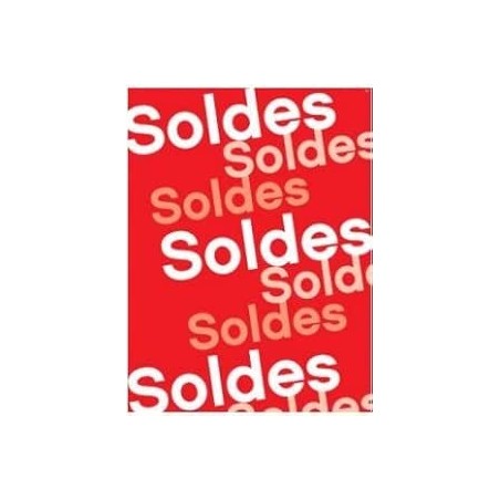 Affiche autocollante liquidation 60x80 cm 14039 APLI