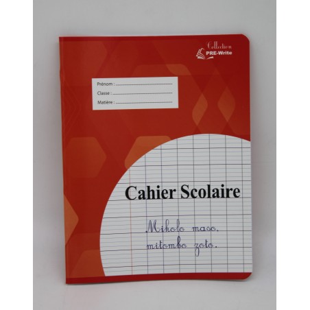 Cahier 17x22 seyes 48p Pre-Write Collection