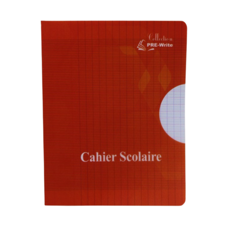 Cahier 17x22 seyes 48p 60g PP Prewrite Collection