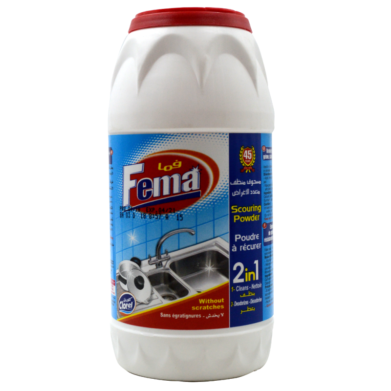 Poudre à récurer 500g Fema
