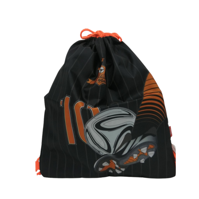Sac de gym goal black and orange TARGET
