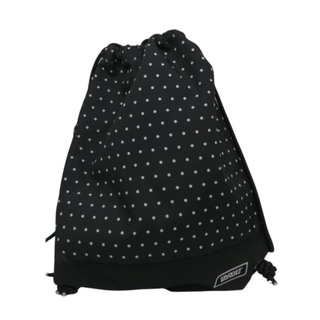 FASHION BAG 46x38x3 DOTS BLACK TARGET