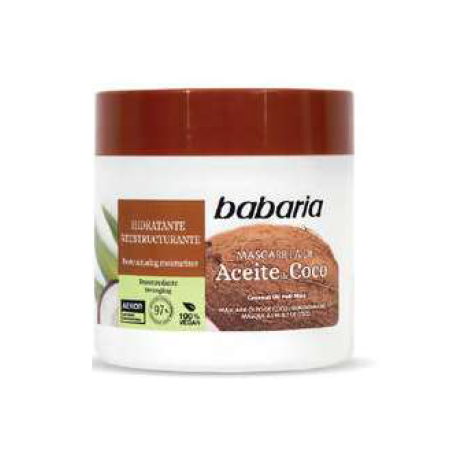 Masque démélant coco 400ml BABARIA 31361
