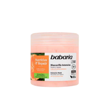 Masque cheveux nutrition et réparatrice intensive 400ml BABARIA 31365