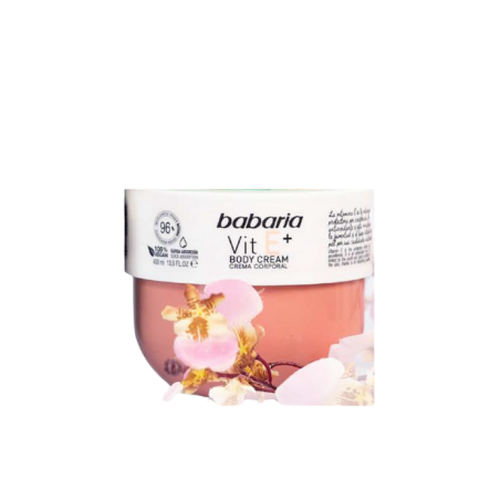 Crème corps vitamine E 400ml BABARIA 31735