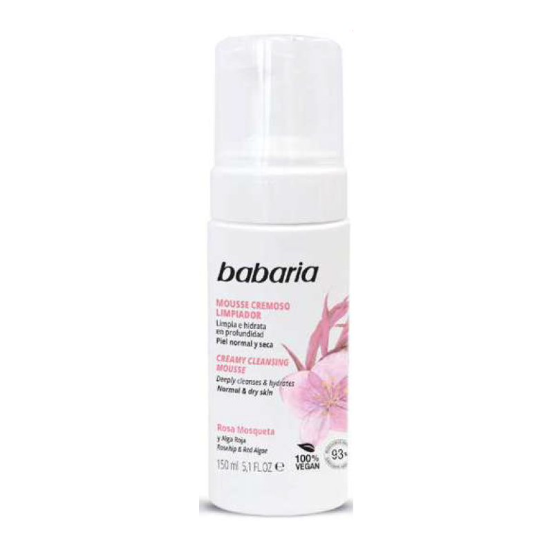 Mousse visage nettoyante 150ml BABARIA 31074