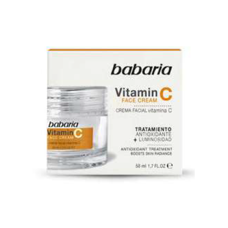 Crème visage vitamine C 50ml BABARIA 31738