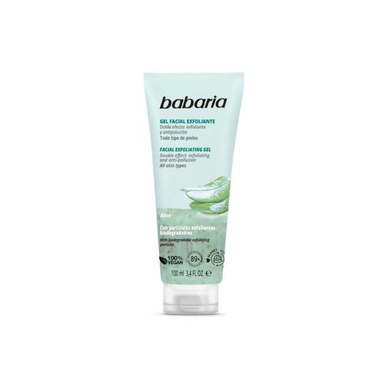 Gel exfoliant aloe 100ml BABARIA 31240