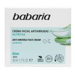 Crème jour et nuit nutritive anti ride 50ml BABARIA 31204