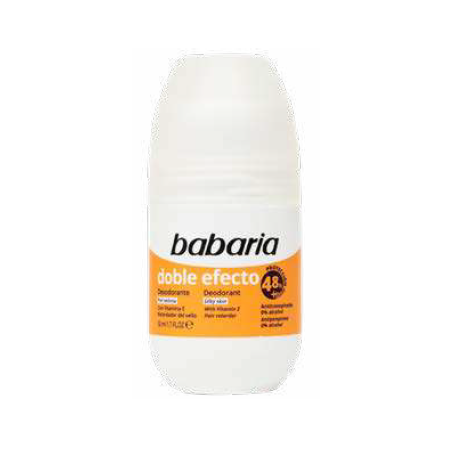 Déodorant roll'on double effect 50ml BABARIA 32009