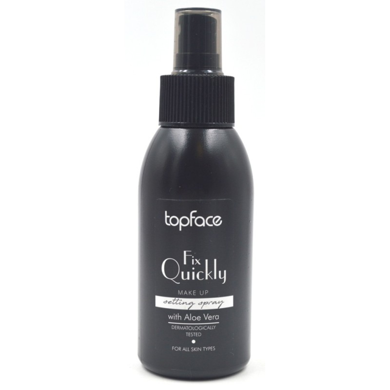 Fixateur spray makeup Aloe Vera pour tout type de peau Topface