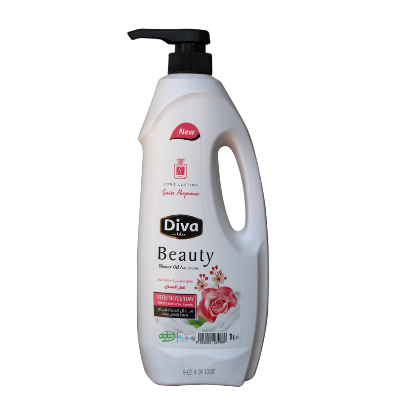 Gel douche 1L DIVA