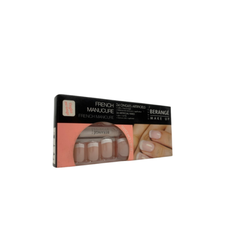 French manucure 24 Ongles Mi longs 8731 French Manucure Bérangé