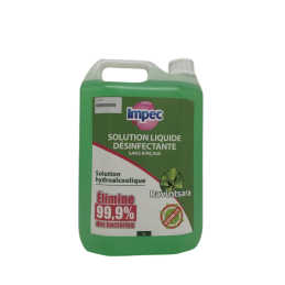 Solution liquide hydroalcoolique désinfectant  5L IMPEC