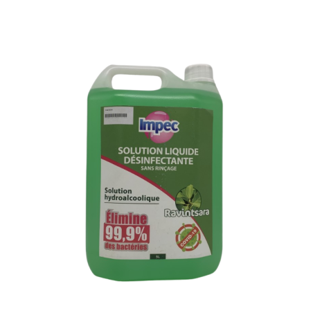 Solution liquide hydroalcoolique désinfectant  5L IMPEC