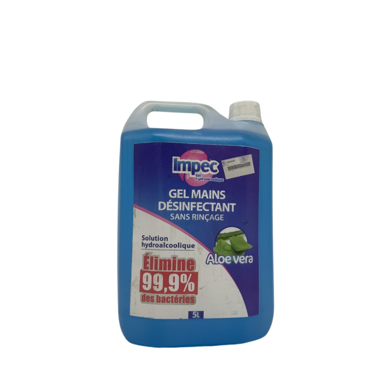 Gel désinfectant main aloe et ravintsara 5L IMPEC